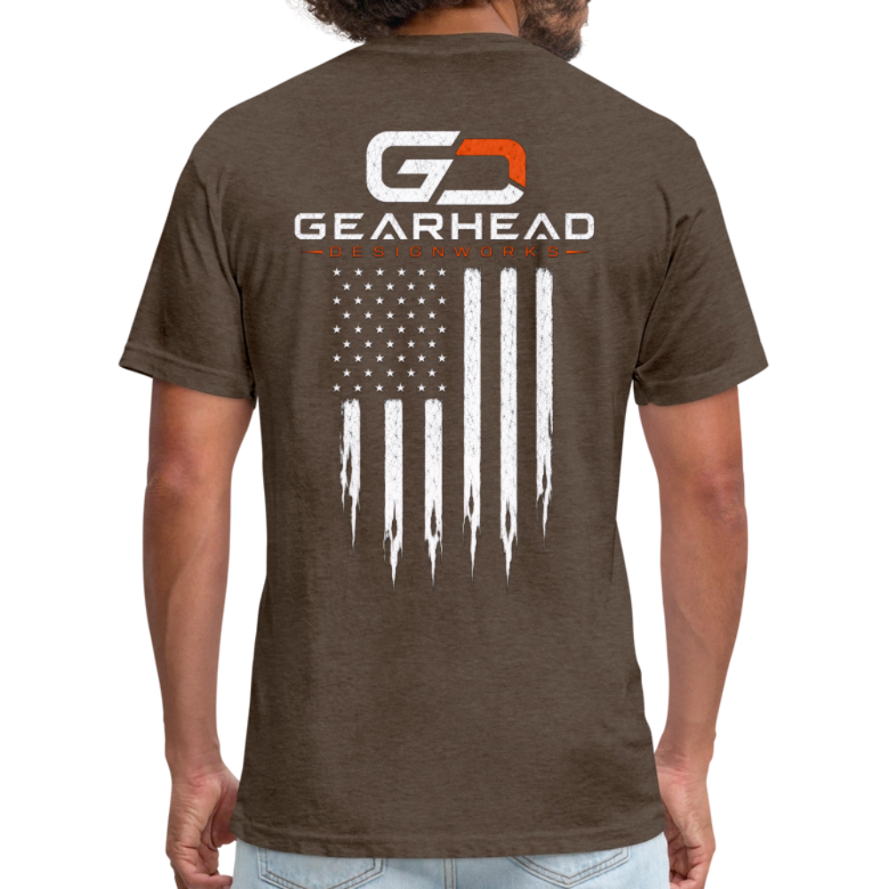 Freedom to Build T-Shirt - heather espresso