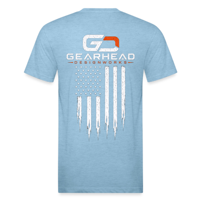 Freedom to Build T-Shirt - heather blue