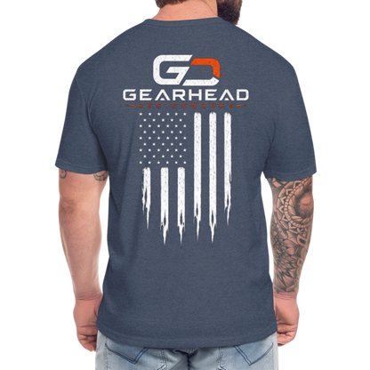 Freedom to Build T-Shirt - heather navy