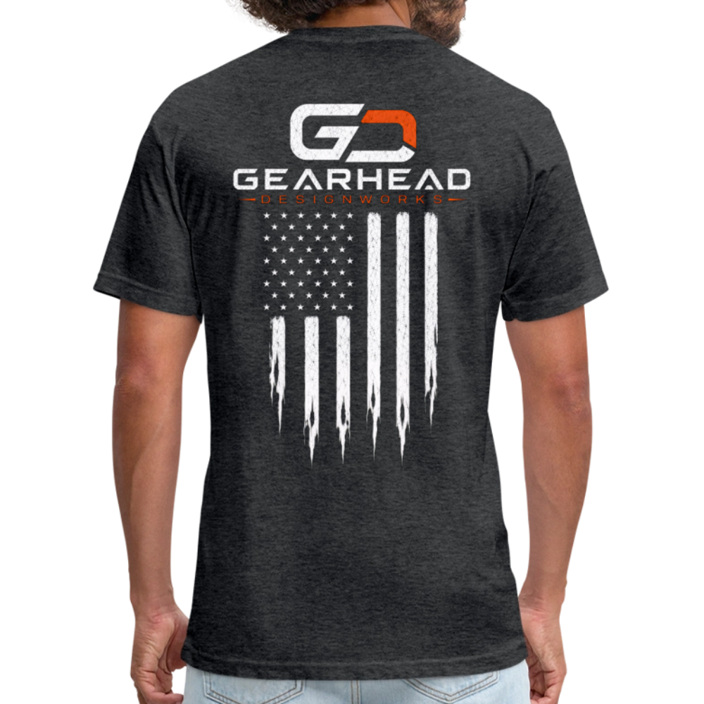 Freedom to Build T-Shirt - heather black