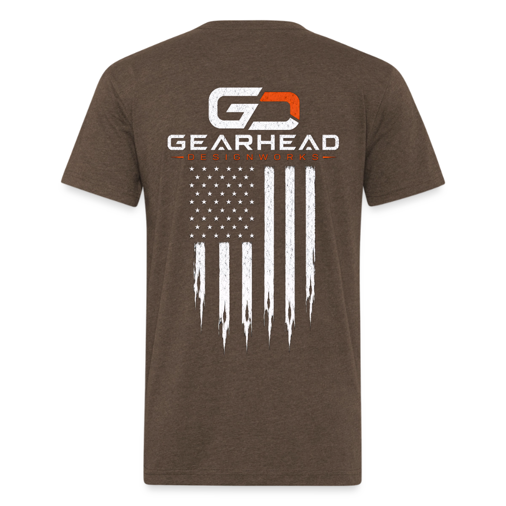Freedom to Build T-Shirt - heather espresso