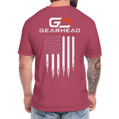 Freedom to Build T-Shirt - heather burgundy