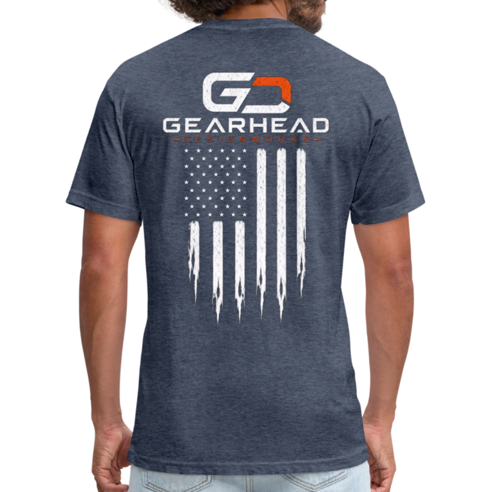 Freedom to Build T-Shirt - heather navy