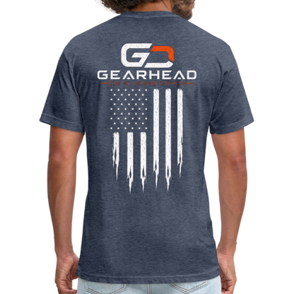 Freedom to Build T-Shirt - heather navy