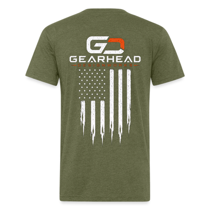 Freedom to Build T-Shirt - heather military green