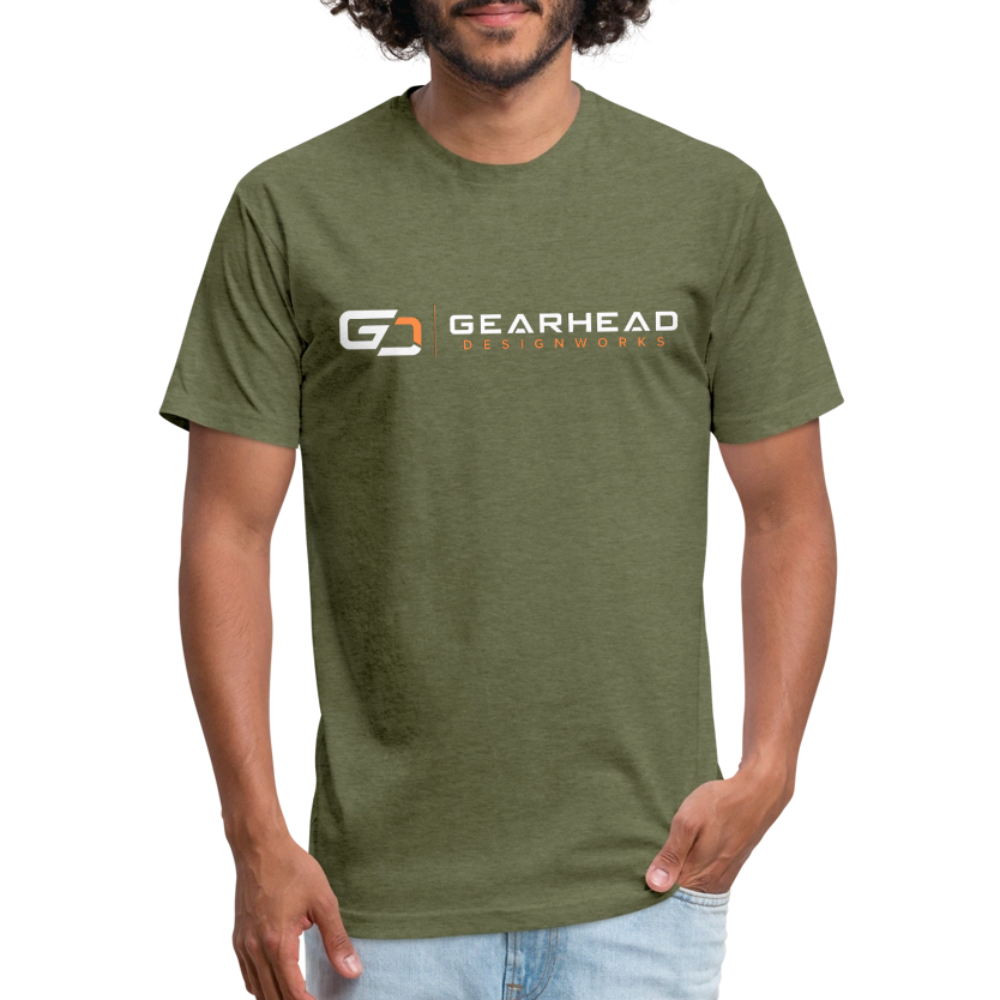 Freedom to Build T-Shirt - heather military green