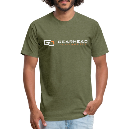 Freedom to Build T-Shirt - heather military green