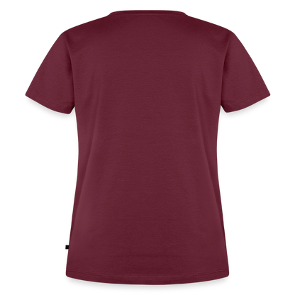 Women’s Premium Organic T-Shirt - burgundy