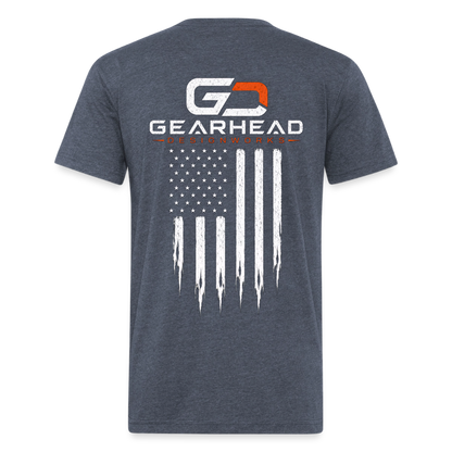 Freedom to Build T-Shirt - heather navy