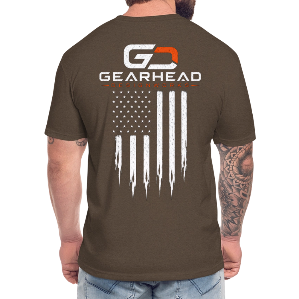 Freedom to Build T-Shirt - heather espresso