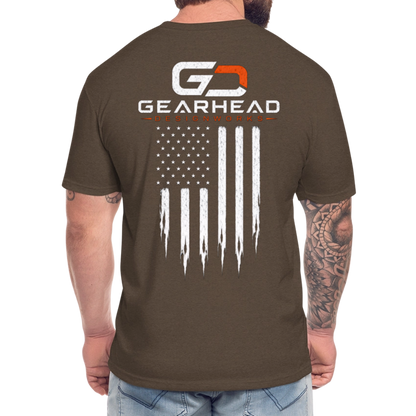 Freedom to Build T-Shirt - heather espresso