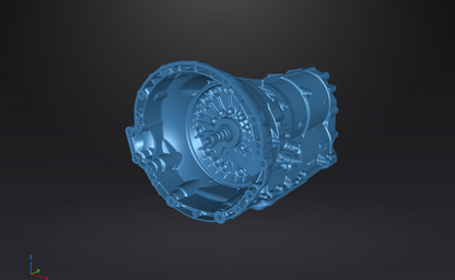 8HP95 Transmission 3D Scan File | Hellcat, Trackhawk, TRX | STL, OBJ, PLY, 3MF