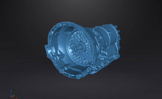 8HP95 Transmission 3D Scan File | Hellcat, Trackhawk, TRX | STL, OBJ, PLY, 3MF