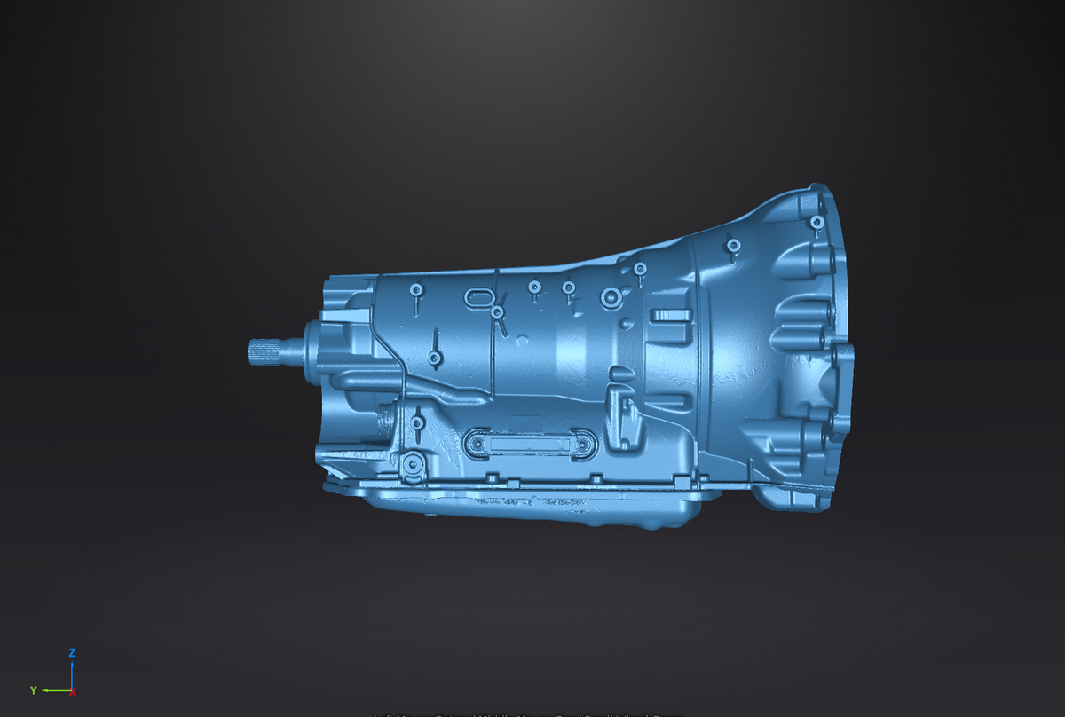 8HP95 Transmission 3D Scan File | Hellcat, Trackhawk, TRX | STL, OBJ, PLY, 3MF