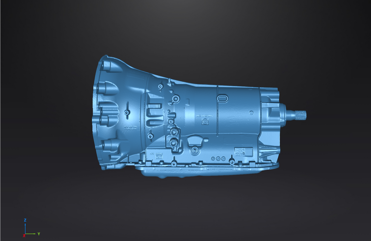 8HP95 Transmission 3D Scan File | Hellcat, Trackhawk, TRX | STL, OBJ, PLY, 3MF