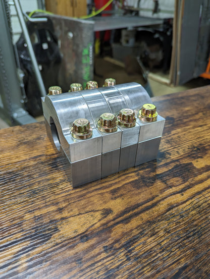 Low Profile Steering Cylinder Clamps (Steel Base)
